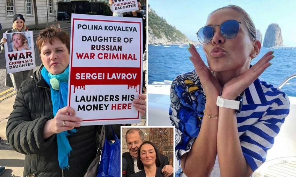 Στο στόχαστρο Βρετανών ακτιβιστών το σπίτι της κόρης του Λαβρόφ